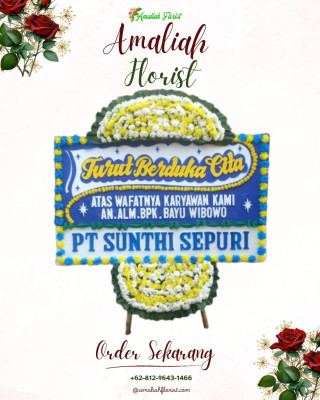 Papan Bunga Duka di Suator