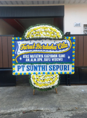 Papan Bunga Duka di Suator