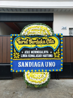 Papan Bunga Duka di Suator